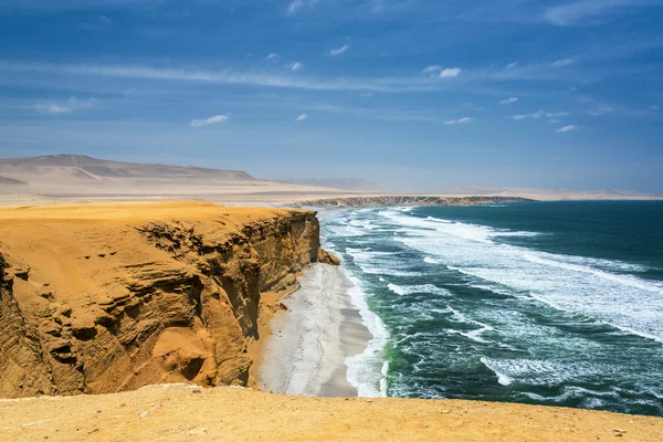 Woestijn Strand Ocean View — Stockfoto