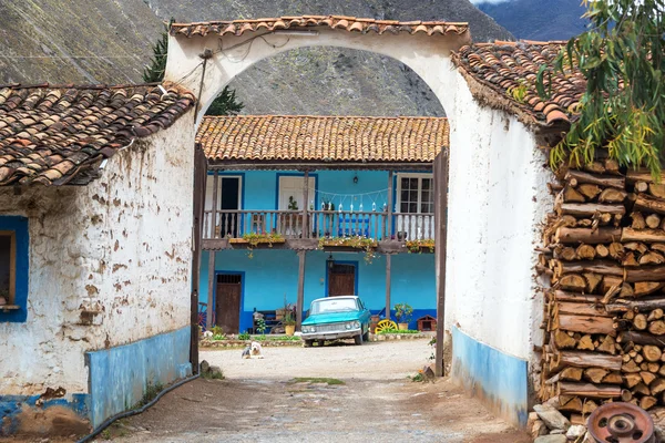 Entrada colonial histórica — Fotografia de Stock