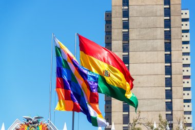 Bolivian Flags clipart
