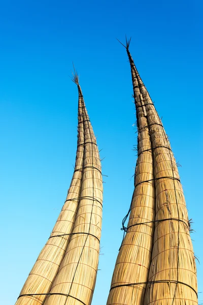 ワンチャコ, ペルーの葦船 — ストック写真