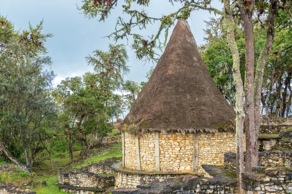 Ancient House in Kuelap, Peru — Stock Photo, Image