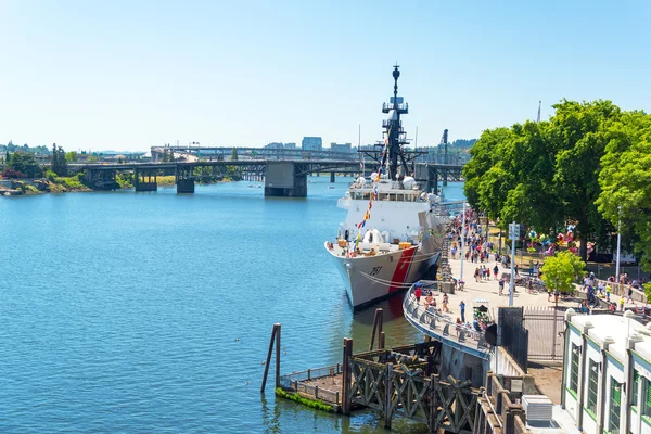 Coast Guard in Portland, Oregon — Stock Photo, Image