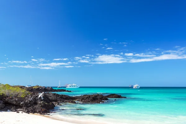 Bacha strand in galapagos eilanden — Stockfoto