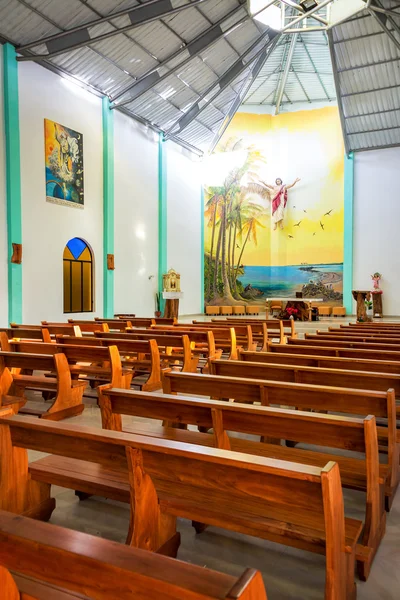 Galápagos ilha igreja — Fotografia de Stock
