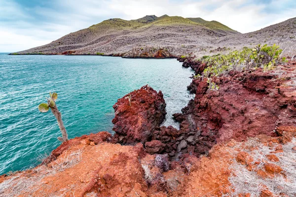 Red Galapagos Landscape — Stok fotoğraf