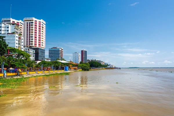 Guayaquil ve Guayas Nehri — Stok fotoğraf