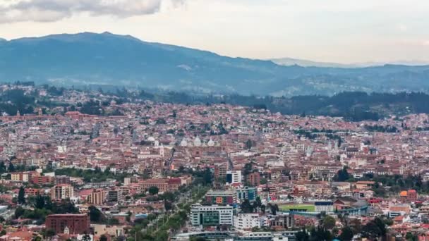 Cuenca Time Lapse — Stock Video