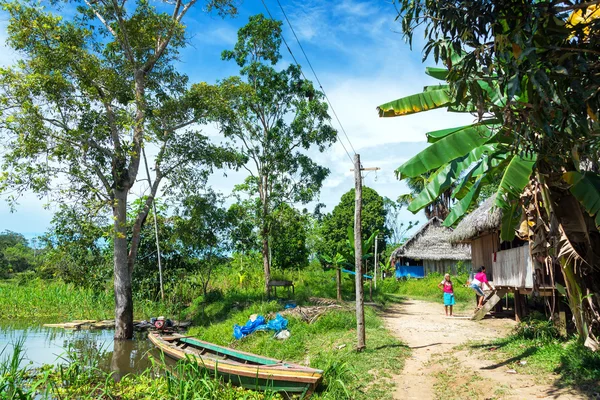 San Juan de Yanayacu Village — Stock Photo, Image