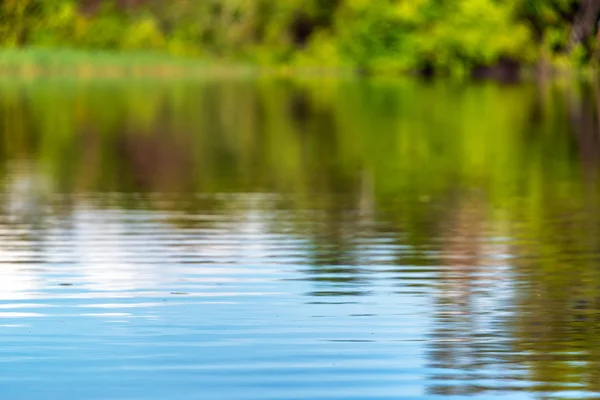 Amazon Water reflectie — Stockfoto
