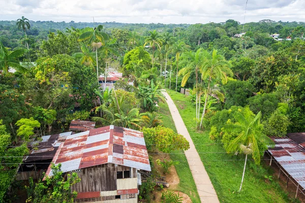 Puerto Narino yukarıdan — Stok fotoğraf