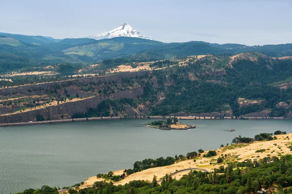 Columbia River Gorge és Mt Hood — Stock Fotó