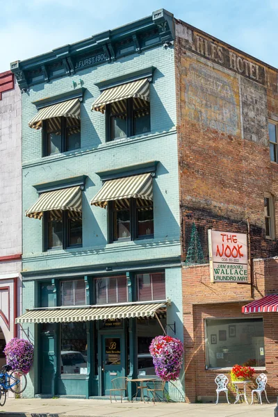 Edifício histórico em Wallace, Idaho — Fotografia de Stock