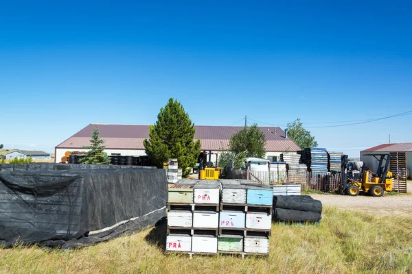 Beehives and Equipment — Stock Photo, Image