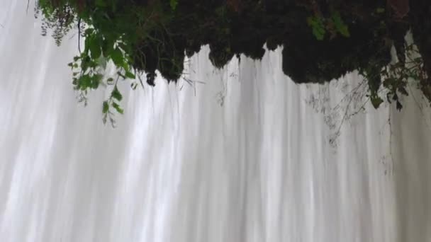 Великолепный Вид Знаменитые Водопады Эдессы Красивые Природные Пейзажи Греция — стоковое видео