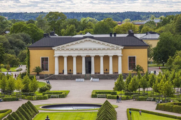 Vacker Utsikt Över Byggnaden Den Gamla Botaniska Trädgården Som Ligger — Stockfoto