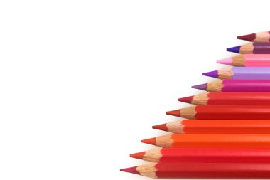 Kırmızı Pastel kopya alanı ile