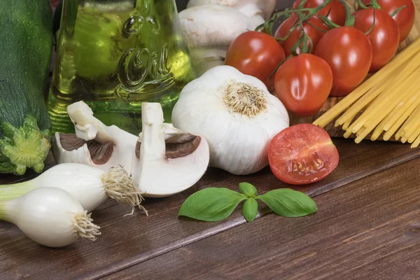 Los ingredientes de la cocina italiana —  Fotos de Stock