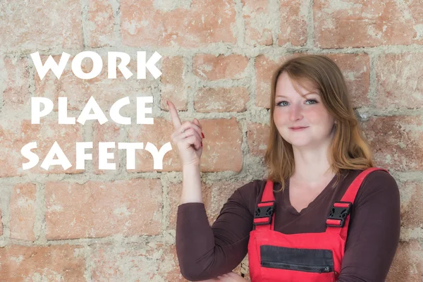 Work Place Safety concept — Stock Photo, Image