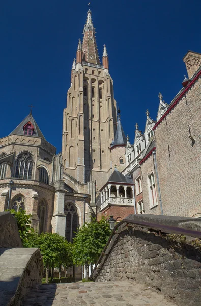 Church of Our Lady in Bruges — Stock Photo, Image