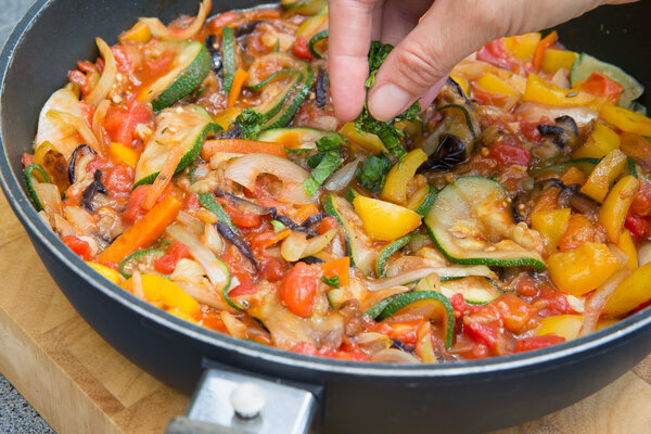 Cooking Ratatouille