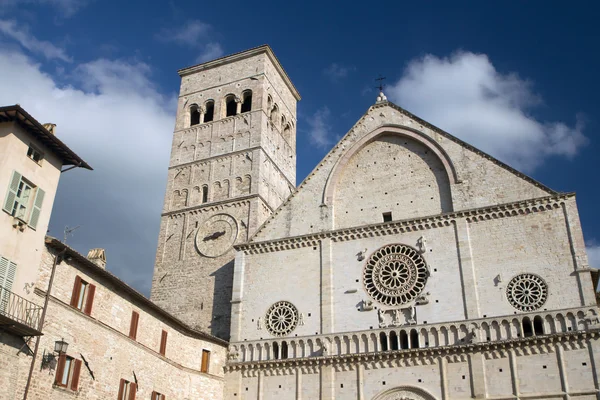 Assisi Cathedral (Italy) — Stock Photo, Image