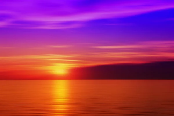 Blurred sunset in purple color — Stock Photo, Image