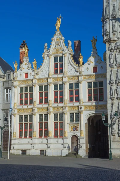 A Burg tér, Bruges-ben — Stock Fotó