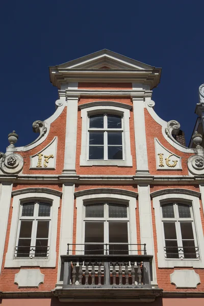 Gammalt hus i centrum av Brygge (Belgien) — Stockfoto