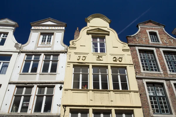 Maisons historiques dans le centre de Bruges (Belgique ) — Photo