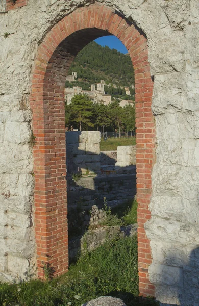 Стародавні міста Губбіо (Умбрія, Італія) — стокове фото