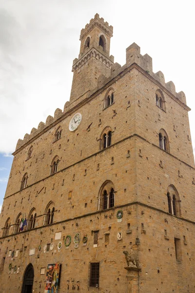 Palazzo dei Priori in Volterra (Italy) — 图库照片