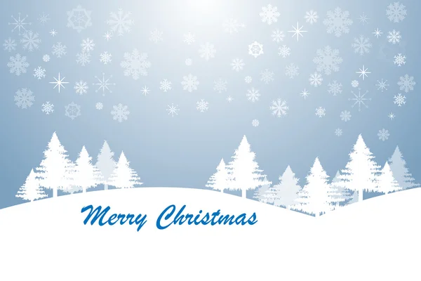 Kış manzarası ve mutlu Noeller