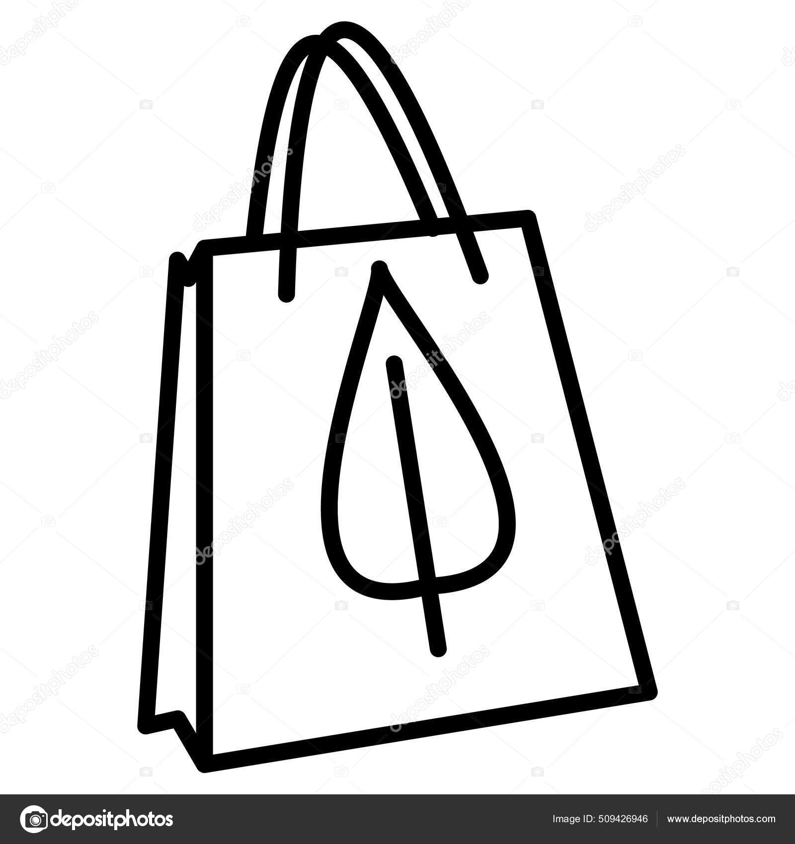 Doodle Shopping Bag Graphic by GwensGraphicstudio · Creative Fabrica