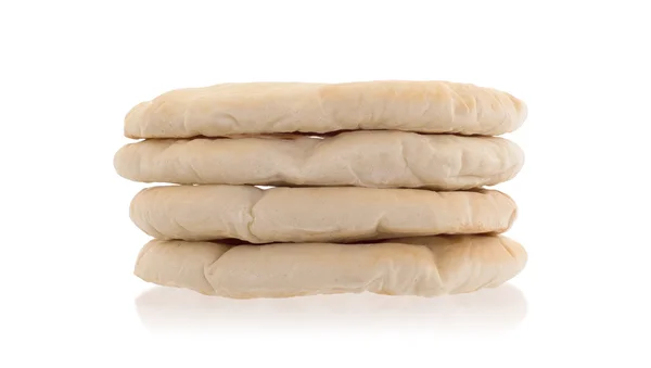 Pão liso israelense pita — Fotografia de Stock