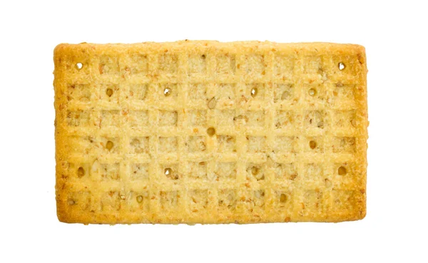 Einfacher Cracker isoliert — Stockfoto