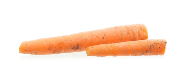 Cenoura fresca isolada — Fotografia de Stock