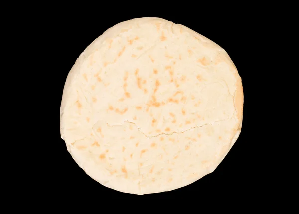 Único pão liso israelita pita — Fotografia de Stock