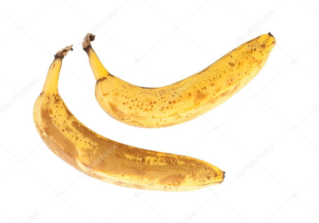Bunch of over ripe bananas