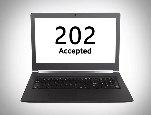 HTTP Status code - 202, Accepted — Stock Photo, Image