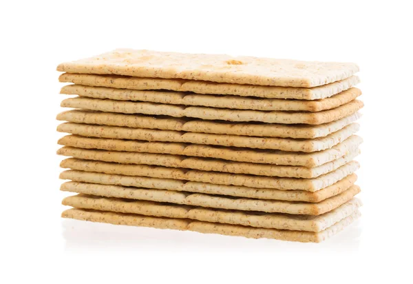 Stapel van crackers — Stockfoto