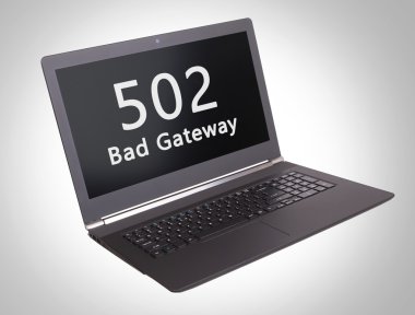 HTTP Status code - 502, Bad Gateway clipart