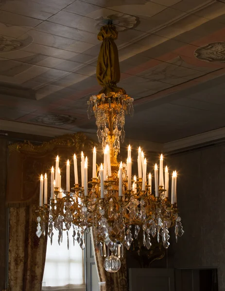 Chrystal chandelier close-up — Stock Photo, Image