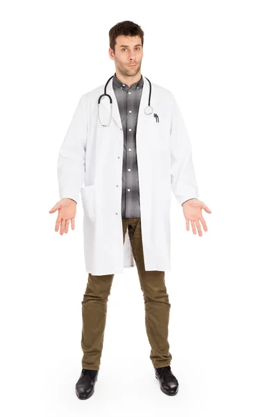 Чоловік лікар, концепція охорони здоров'я та медицини — стокове фото