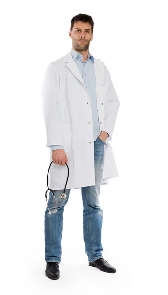 Samec doktor, koncepce zdravotnictví a lékařství — Stock fotografie