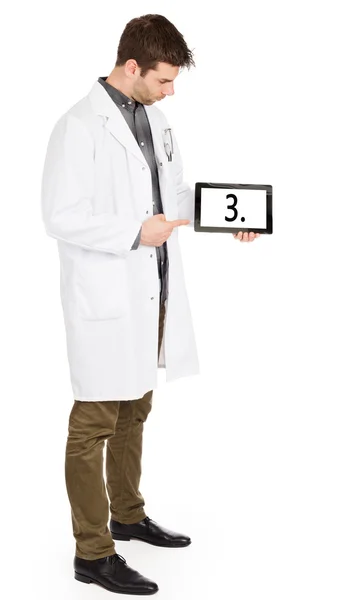 Orvos üzem tabletta - 3 szám — Stock Fotó