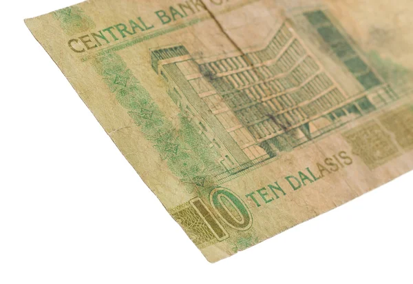 5 гамбійського dalasi банкнота — стокове фото