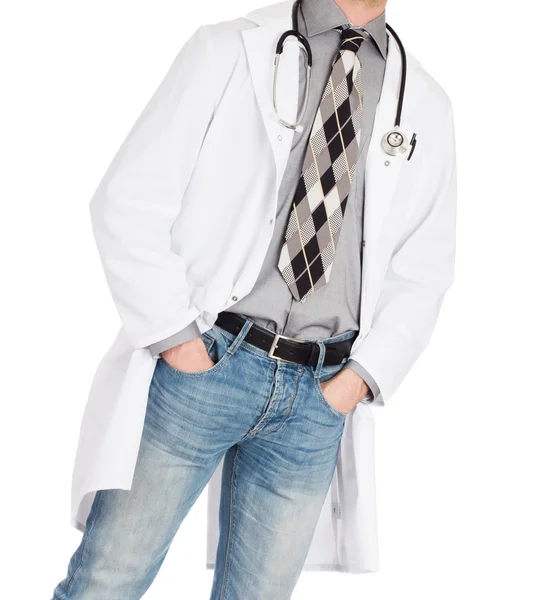 男医生，卫生保健和医学的概念 — 图库照片