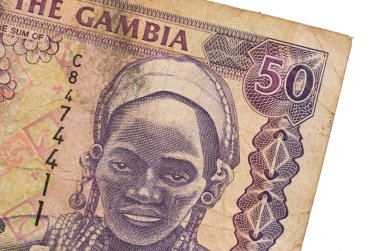 50 Gambiya Dalaşı banknot
