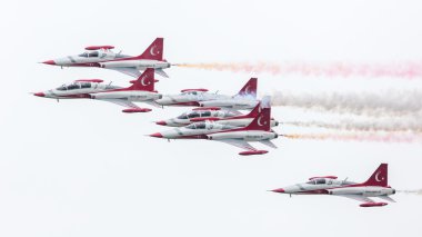 Leeuwarden, Hollanda - 10 Haziran 2016: Türk Hava Kuvvetleri D