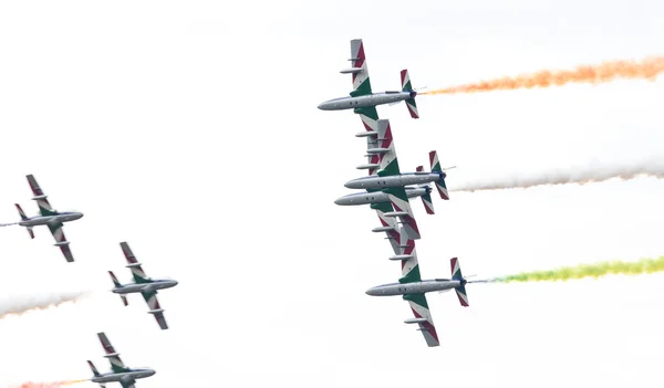 Леуварден, Нідерланди-10 червня 2016: Італійський пілотажних чай — стокове фото